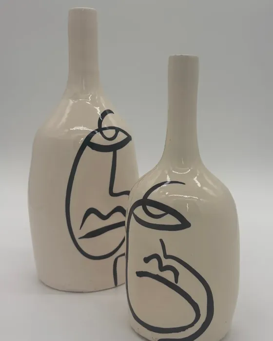 Vase Visage — Le duo