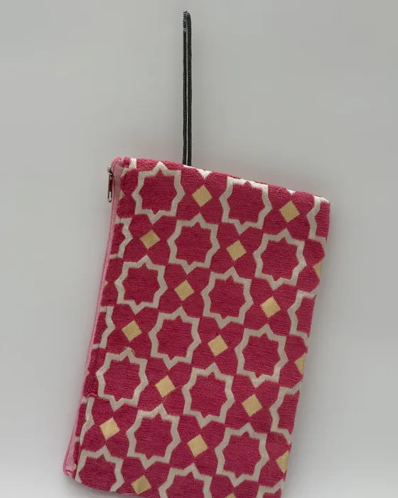 Pochette Zellij — Rose & Or