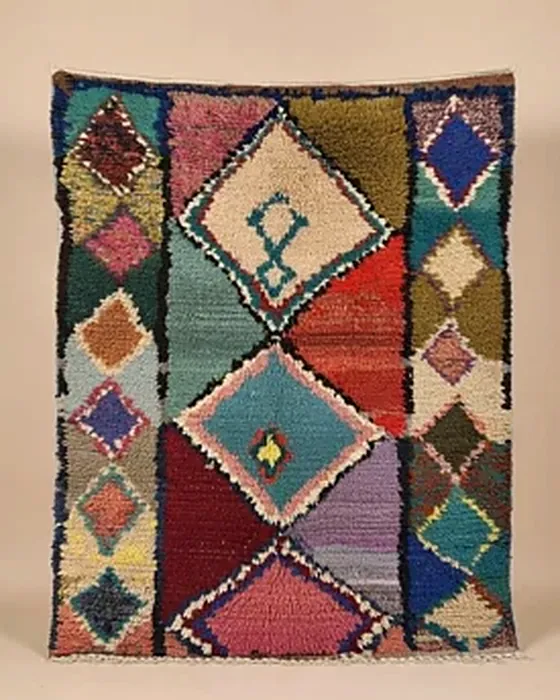 Tapis Boucherouite — N° 4 · grand format